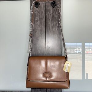 Vintage Studio Works Shoulder Bag Purse and Wallet Set Brown NWT NEW